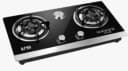 Nasgas Hob Double Burner DG-GN2 Glass Top