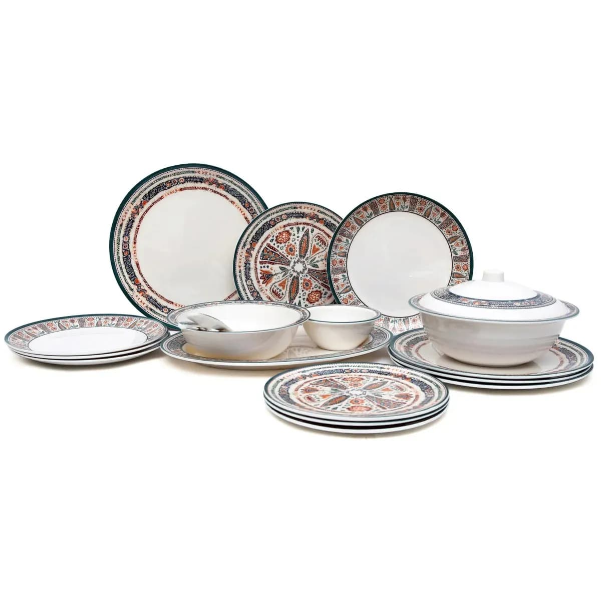 Dinner Set Multi Flora