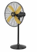NFC AC DC Pedestal Fan 24 Inch Remote Control Powerful Motor & High Airflow