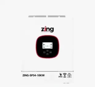 Zing 10KW Inverter Single Phase IP54 Hybrid Inverter