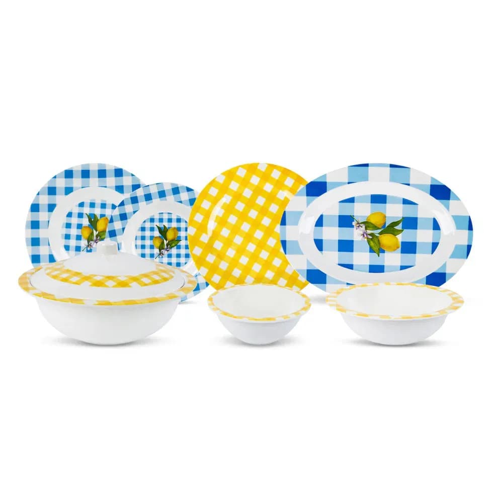 Lemon Squares Dinner Set