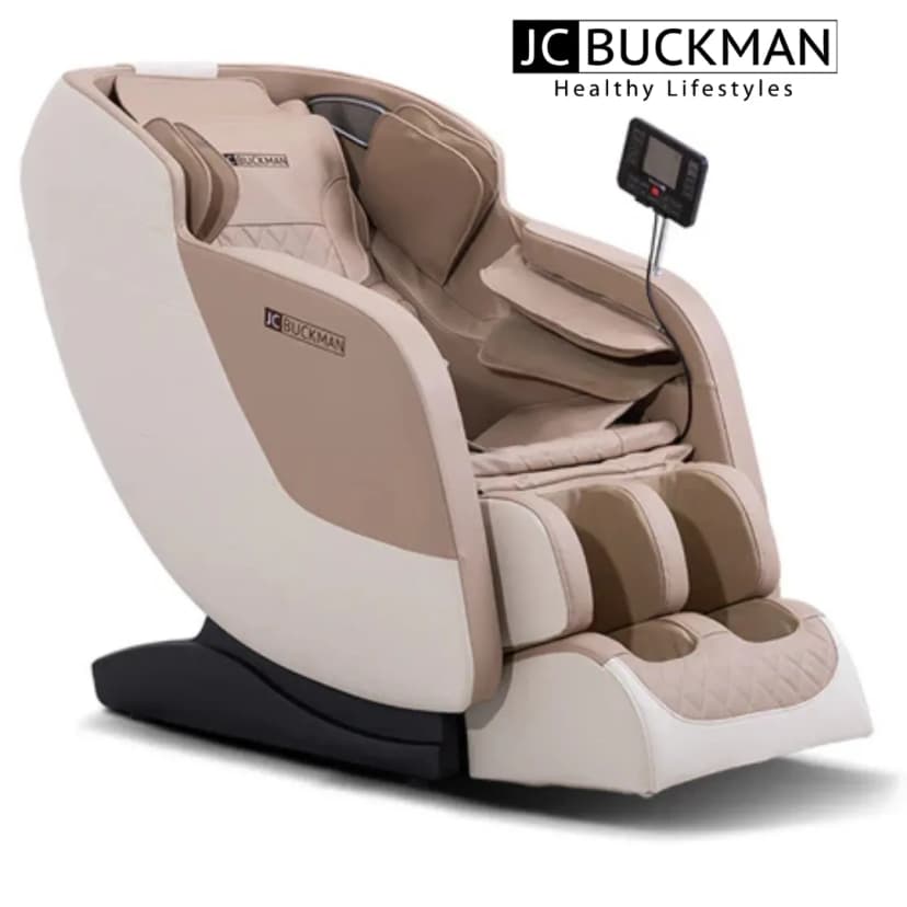 JCBUCKMAN RefreshUS Massage Chair – Full Body Electric Shiatsu Recliner with Heat & Zero Gravity