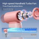 Handheld Fan Life 9 Pink
