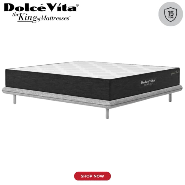 Dolce Vita Spine Tonic Pocket Spring Mattress | Urban Series | 15 Years Brand Warranty
