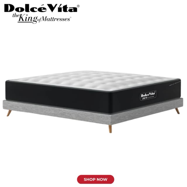 Dolce Vita Supreme Passione Pocket Spring Mattress | Urban Series | 15 Years Brand Warranty