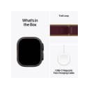 Apple Watch Ultra 4 49mm Black Titanium Burgundy Trial Loop