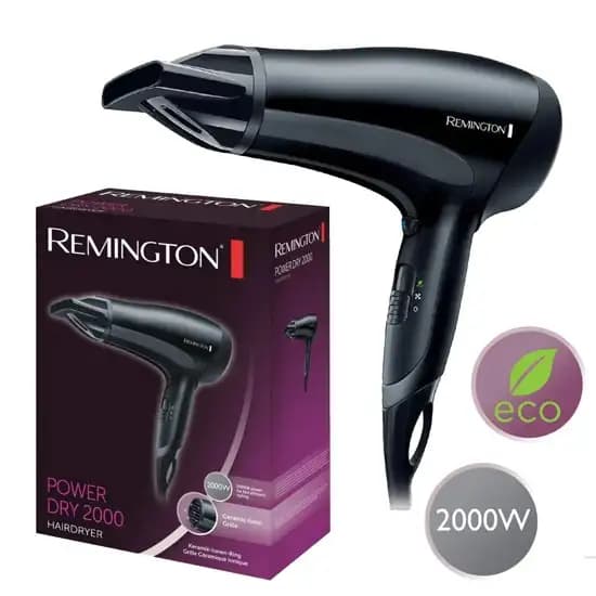 REMINGTON D3010 HAIR DRYER POWER IONIC 2000W