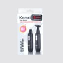 Kemei KM-9688 2-in-1 Rechargeable Hair & Nose Trimmer
