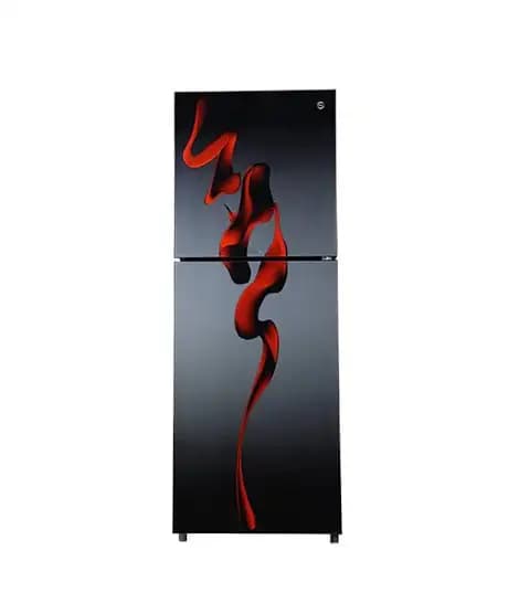 Pel InverterOn Flat Glass Door Freezer-on-top Refrigerator 14 Cu Ft - (PRINVO 22270)-Hazel Red Blaze