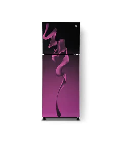PEL Ultra InverterOn Glass Door Refrigerator Purple Blaze 12 Cu Ft (PRUINVO 21860)
