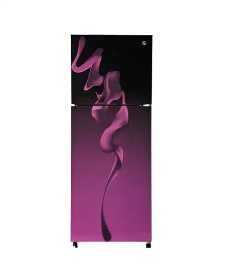 PEL Ultra InverterOn Glass Door Freezer-on-top Refrigerator 11 Cu Ft (PRUINVO GD-6460)-Purple Blaze