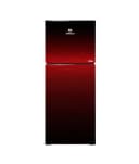Dawlance Acce Glass Door Freezer-On-Top Refrigerator (9191)-Coral Red