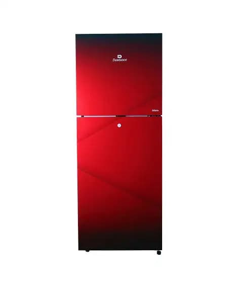 Dawlance Avante Glass Door Freezer On Top Refrigerator 15 Cu Ft (9191)-Diamond Red