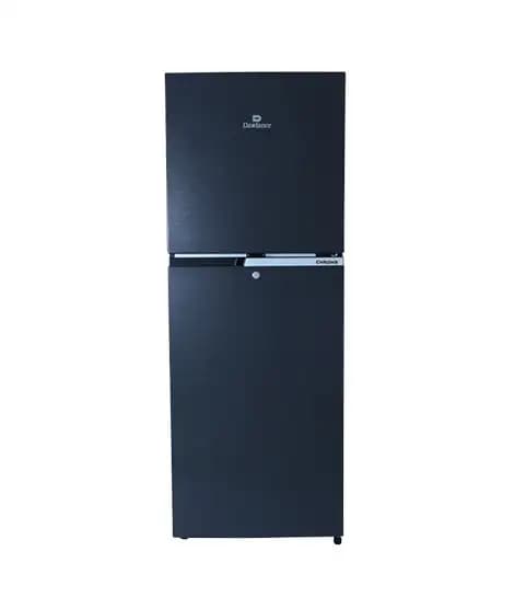 Dawlance Chrome Freezer-On-Top Refrigerator 8 Cu Ft (9149-WB)-Hairline Black