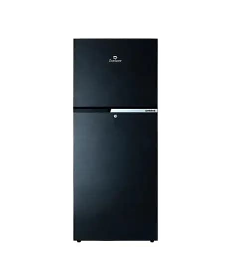 Dawlance Chrome Pro Freezer-On-Top Refrigerator 12 Cu Ft Hairline Black (9178-WB)