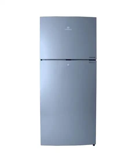 Dawlance Chrome Pro Freezer-On-Top Refrigerator 15 Cu Ft Hairline Silver (9191-WB)