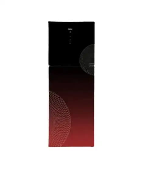 Haier Digital Inverter Freezer-On-Top Refrigerator 13 Cu Ft Red (HRF-398IARA)