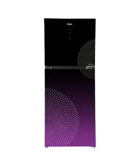 Haier Inverter Anti Bacterial Freezer-On-Top Refrigerator 12 Cu Ft Purple (HRF-368IAPA+)