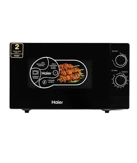 Haier Solo Series Microwave Oven 20 Ltr Black (HMW-20MPB)