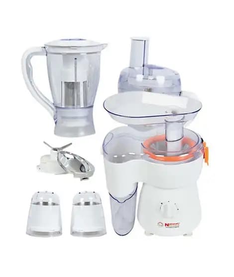 National Gold 9-in-1 Food Processor White (NG-2135)