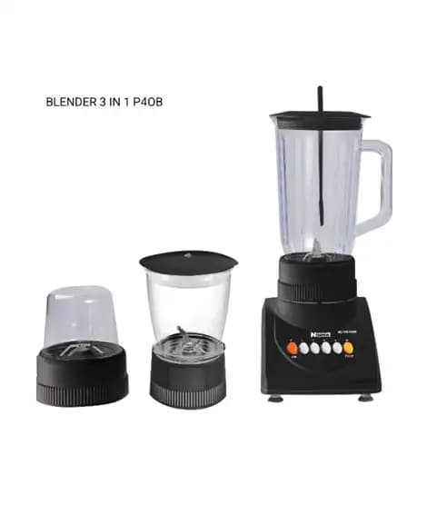 National Gold 3 In 1 Blender 300W (NG-P4OB)