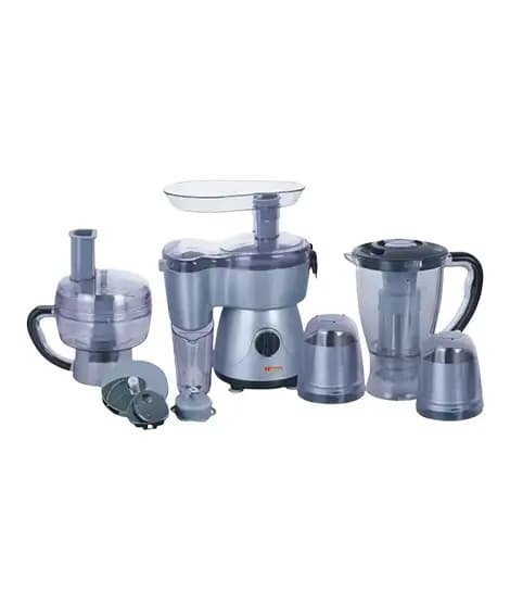 National Gold 9 in 1 Food Processor Blender - Silver (NG-2135)
