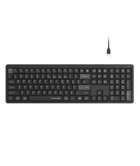 A4Tech Bloody Bluetooth and Wireless Rechargeable Keyboard (FBX55C)-Black