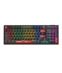 A4Tech Bloody Dual-Core Wireless Mechanical Keyboard (WS98)-Sports Red