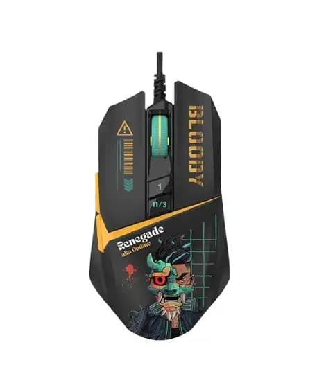 A4Tech Bloody ES8 Esports Gaming Mouse-Stone Black