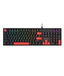 A4Tech Bloody Mechanical Switch RGB Gaming Keyboard (S520N)-Fire Black