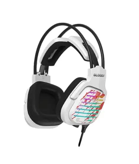 A4Tech Bloody RGB Gaming Headphone (G565)-Energy White