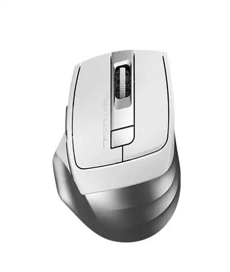 A4Tech Dual Mode Bluetooth Wireless Mouse Icy White (FB35CS)