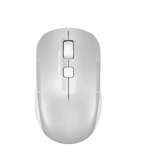 A4Tech FB26CS Air2 Bluetooth & 2.4G Wireless Mouse-icy white