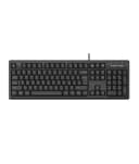 A4Tech Multimedia Wired Keyboard Black (FK12)