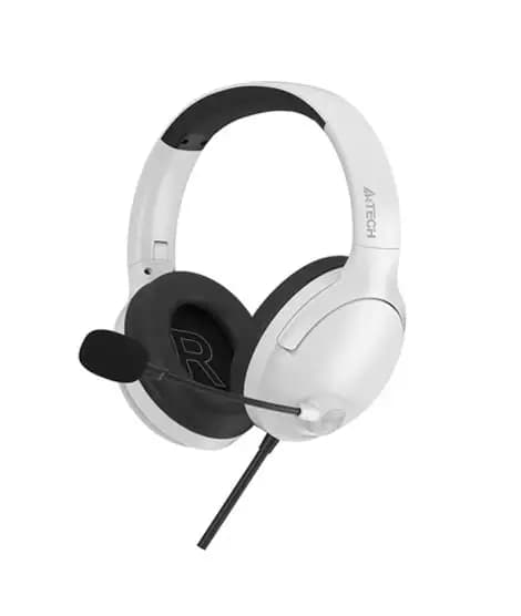 A4Tech Noise Cancelling Over-Ear Headphone (FH280U)-White