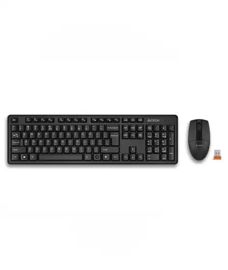 A4Tech Wireless Keyboard & Mouse Combo Black (3330NS)