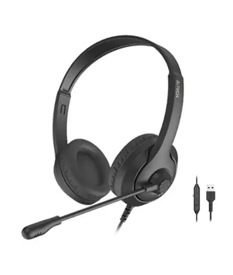 A4tech Fstyler Stereo Headphone (FH100U)-Black