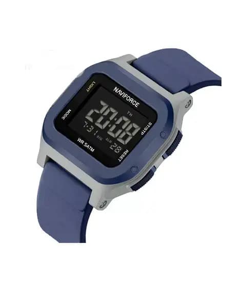 Naviforce Aura Digital Watch For Men Blue - (NF-7137-6)