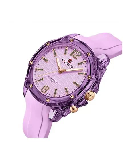 Naviforce Blush Time Watch For Women Grey - (NF-6103-5)
