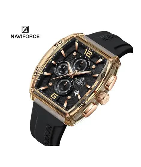 Naviforce ChronoCore Watch For Men Black - (NF-6101-6)