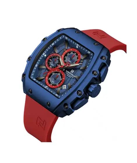 Naviforce ChronoEdge Watch For Men Red - (NF-8070-3)