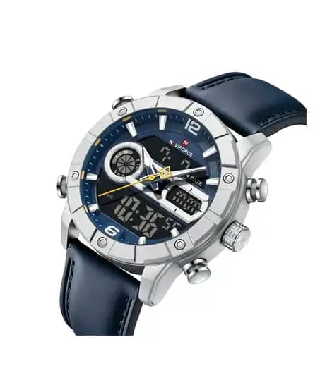 Naviforce Cross Time Edition Watch For Men Blue - (NF-9263-5)