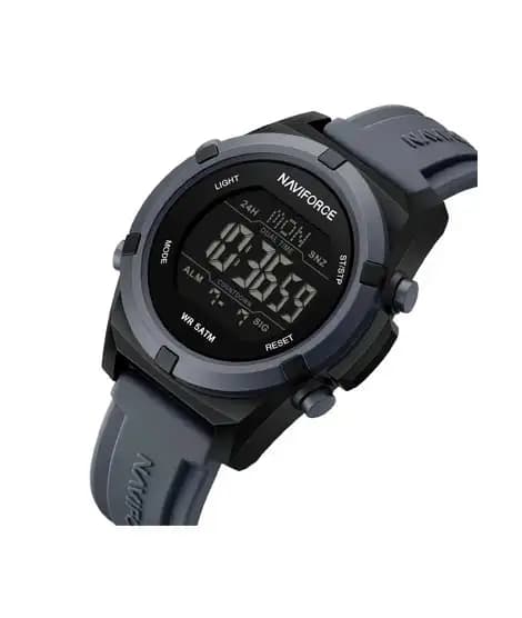 Naviforce Digital Strike Watch For Men Grey - (NF-7127-6)