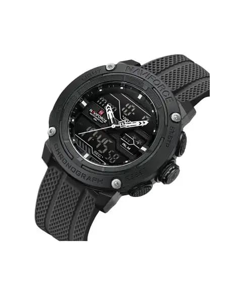 Naviforce DualTech Watch For Men Black - (NF-7114-1)