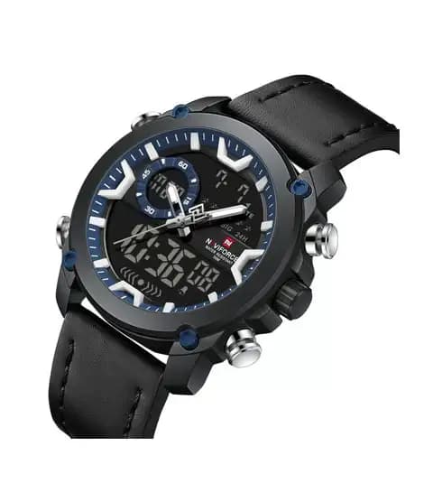 Naviforce Elite Edition Watch For Men Black - (NF-9261-1)