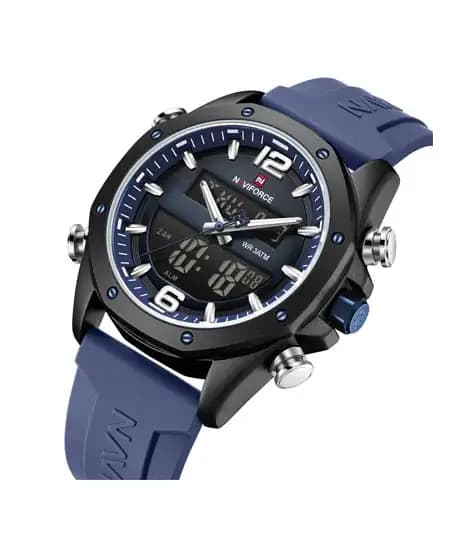 Naviforce Global Master Watch For Men Blue - (NF-9264-1)