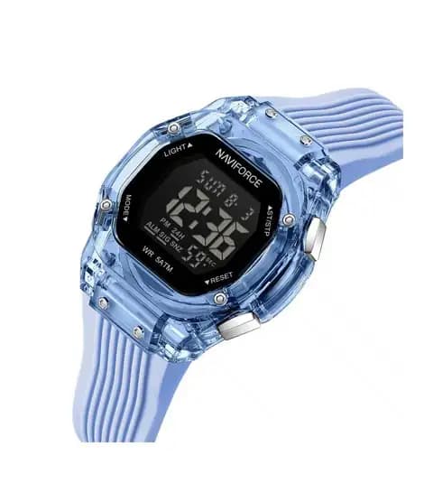 Naviforce Lady Tech Edition Watch For Women Blue- (NF-6114-2)