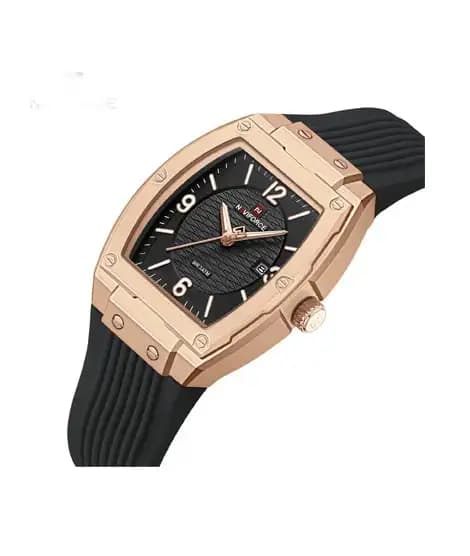 Naviforce Modern Grace Watch For Women Black - (NF-5070-7)