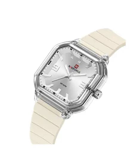 Naviforce Modern Muse Watch For Women Cream - (NF-6108-8)