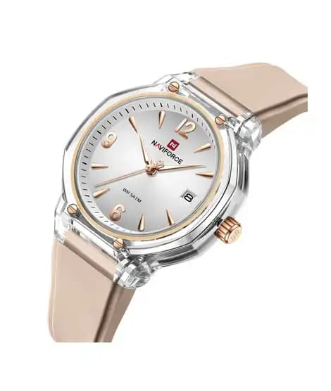 Naviforce Nova Elegance Watch For Men Cream - (NF-6110-7)